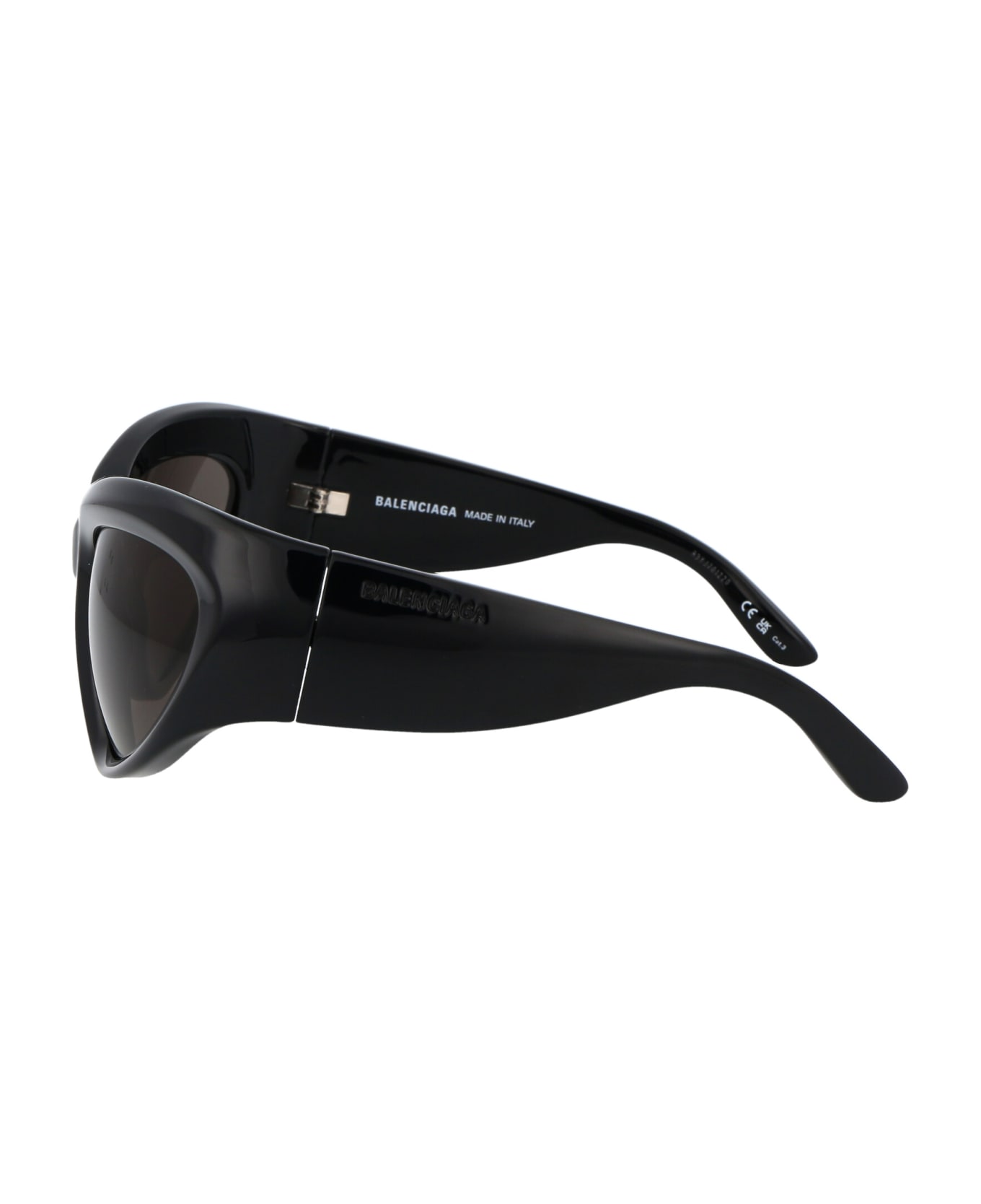 Balenciaga Eyewear Bb0228s Sunglasses - 001 wide cat-eye sunglasses