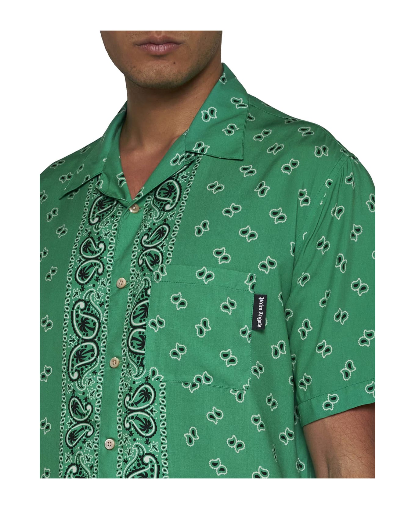 Palm Angels Shirt - Green green