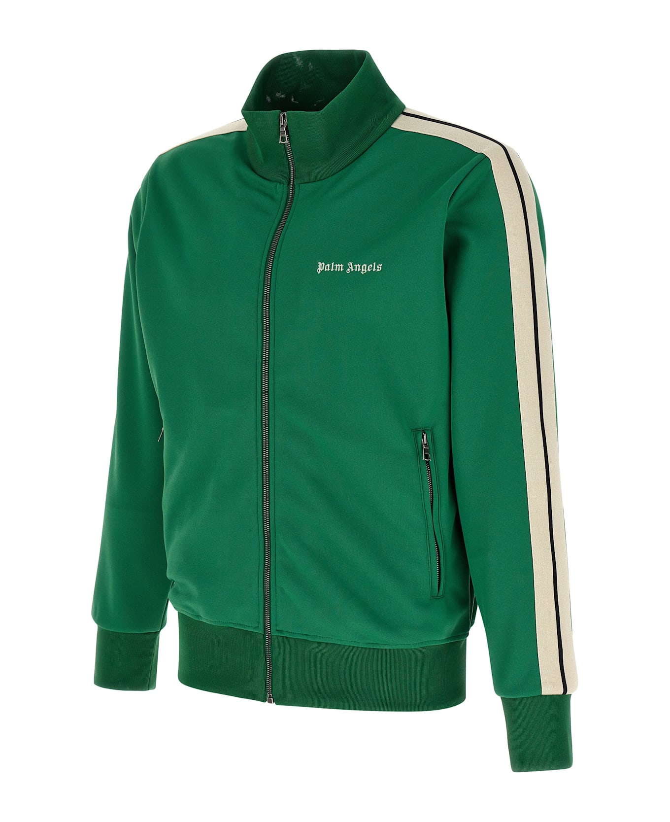 Palm Angels 
classic Logo
 Sweatshirt - FOREST GREEN