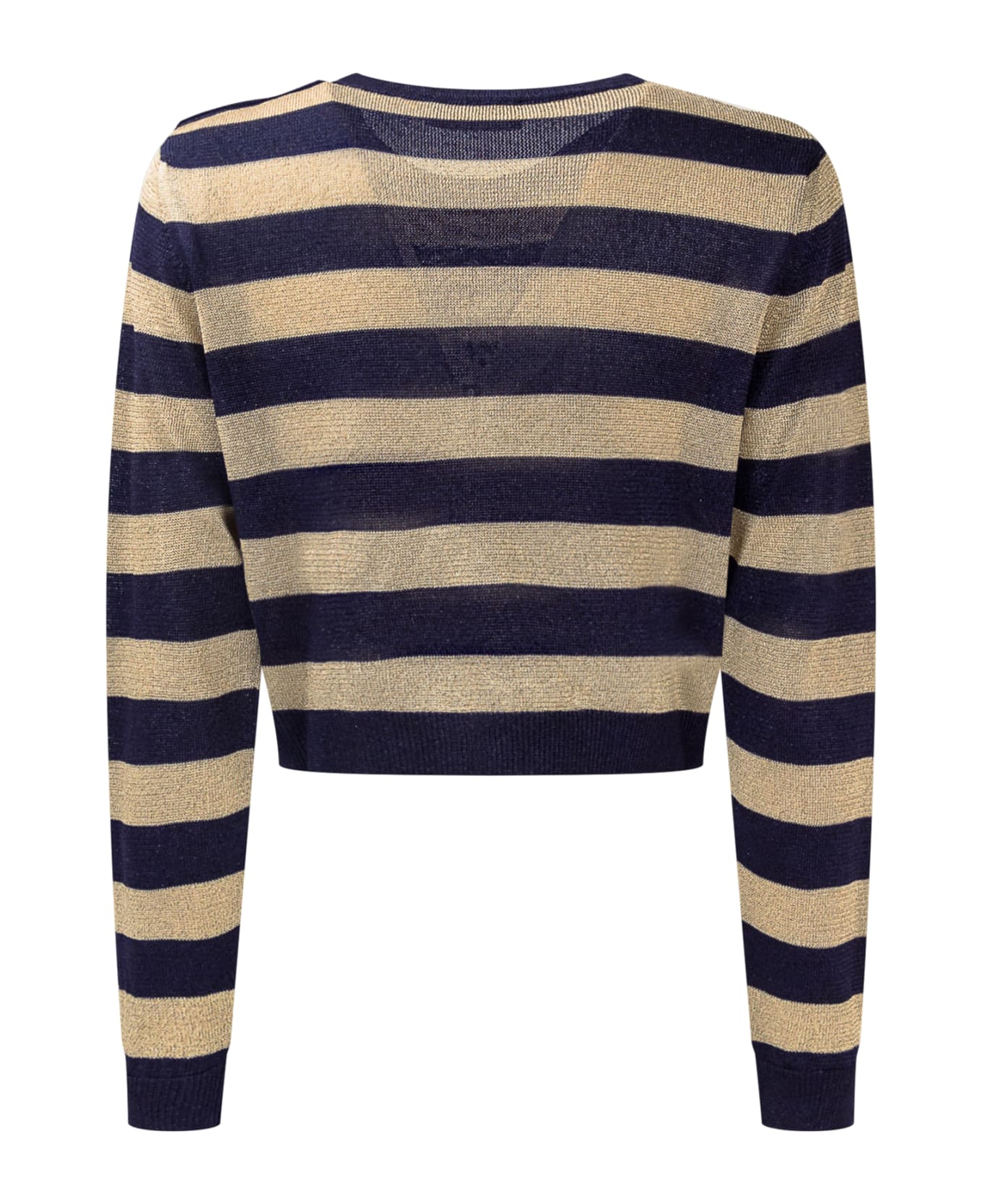Young Versace Nautical Stripe Shirt - NAVY-ORO ニットウェア＆スウェットシャツ