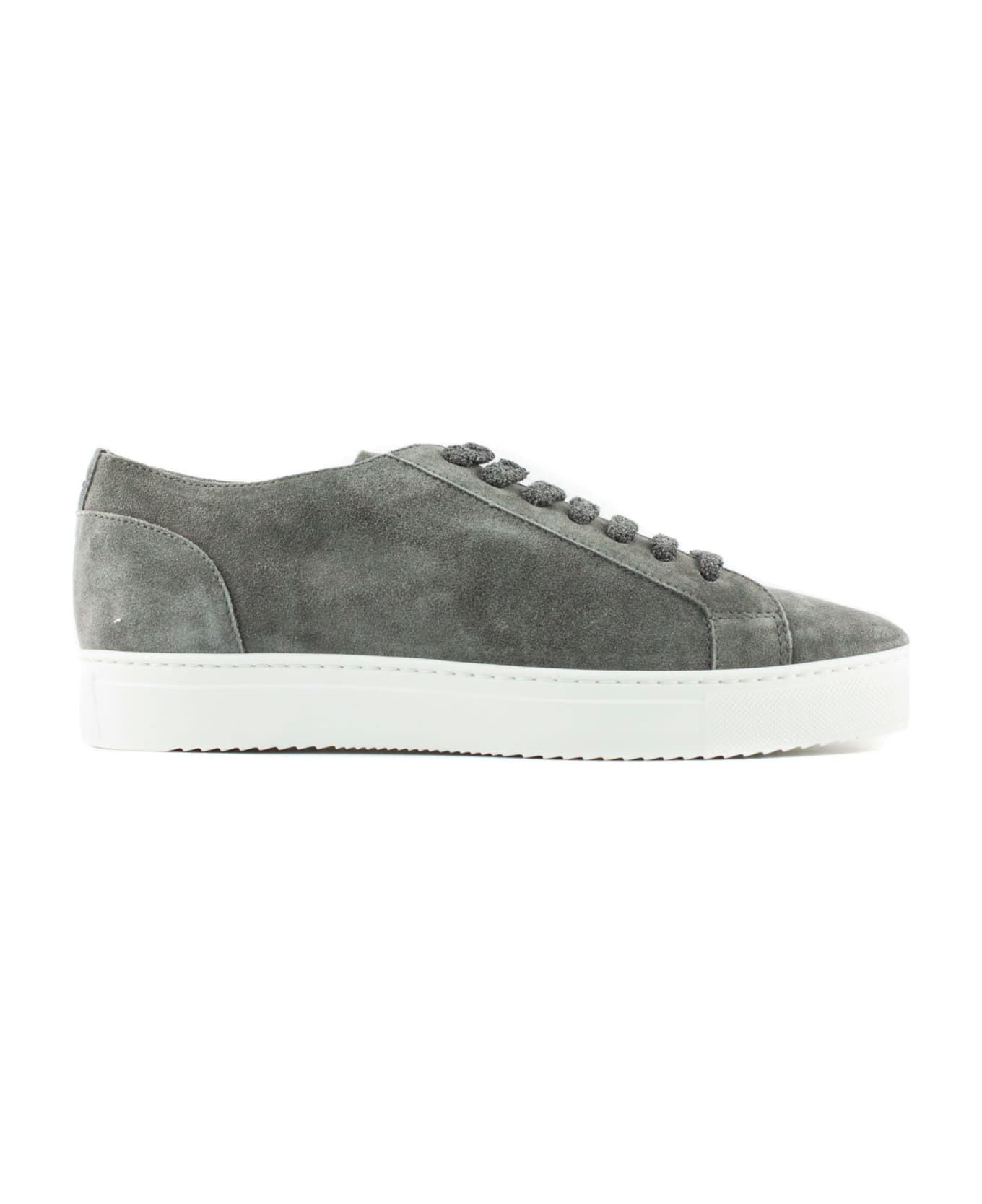 Doucal's Grey Suede Sneakers - Grigio
