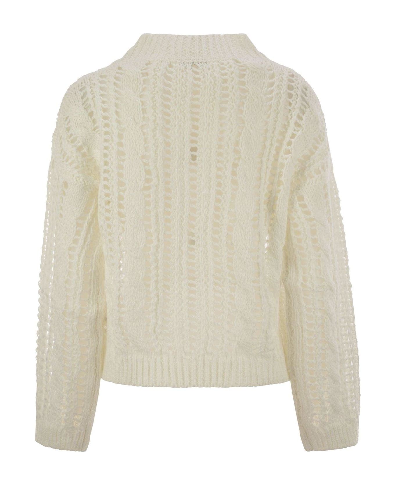 Brunello Cucinelli Crochet Sweater - Panama
