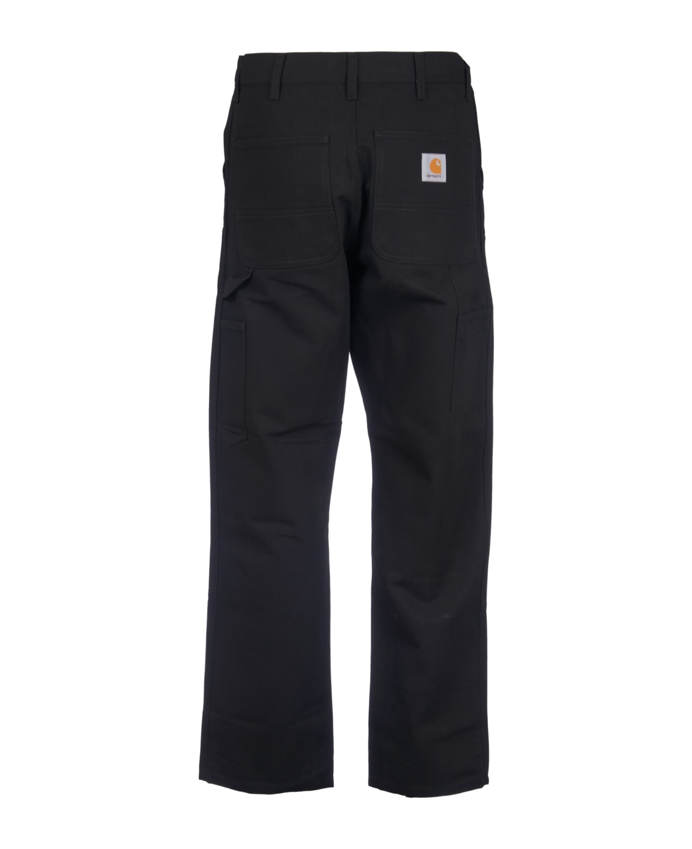 Carhartt Straight Buttoned Trousers - Black