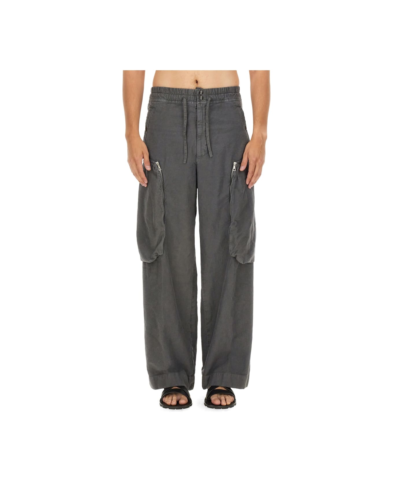 Dries Van Noten Cargo Pants - GREY