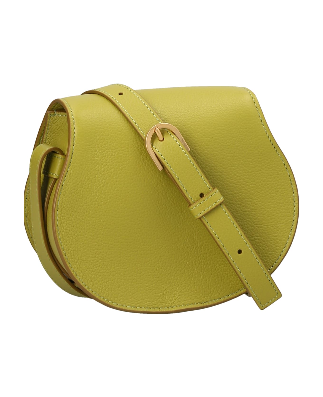 Chloé 'saddle Small Marcie' Crossbody Bag - Green