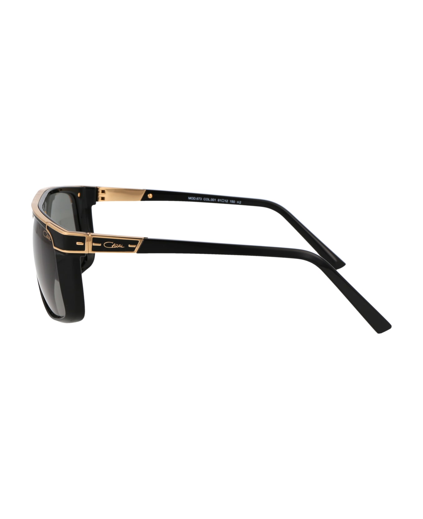 Cazal Mod. 673 Sunglasses - 001 BLACK サングラス