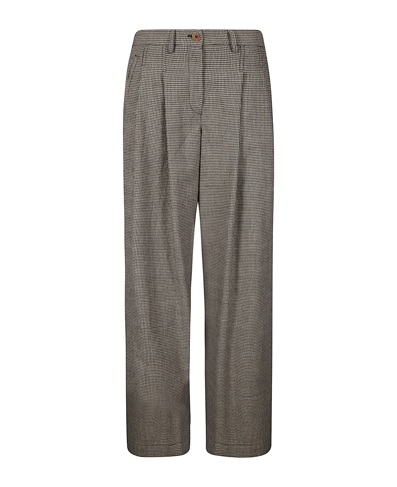 Jejia Katherine Pant - BLACK AND BROWN