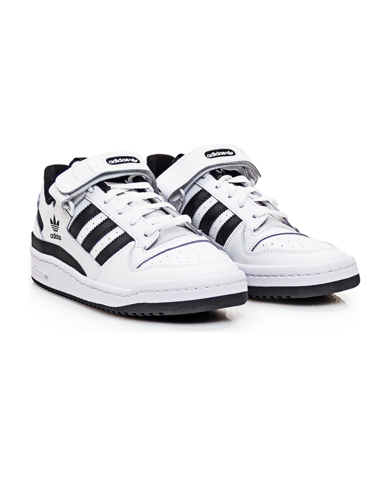 Adidas Originals Forum Low Sneaker - FTWWHT/FTWWHT/CBLACK スニーカー