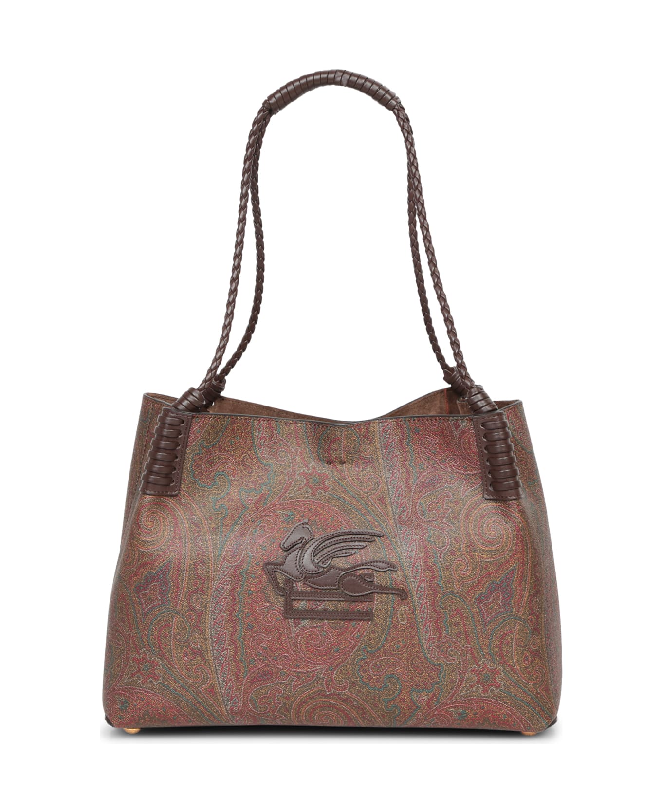 Etro Libra Arnica Multicolor Bag - Brown