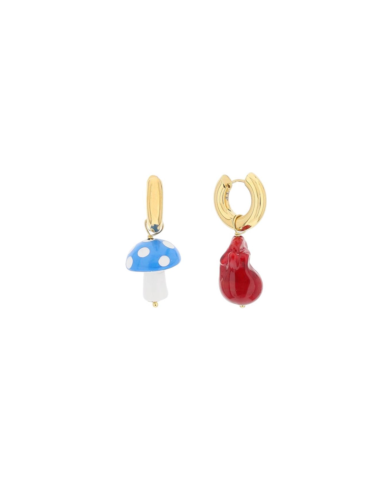 Timeless Pearly Earrings With Charms - MULTI