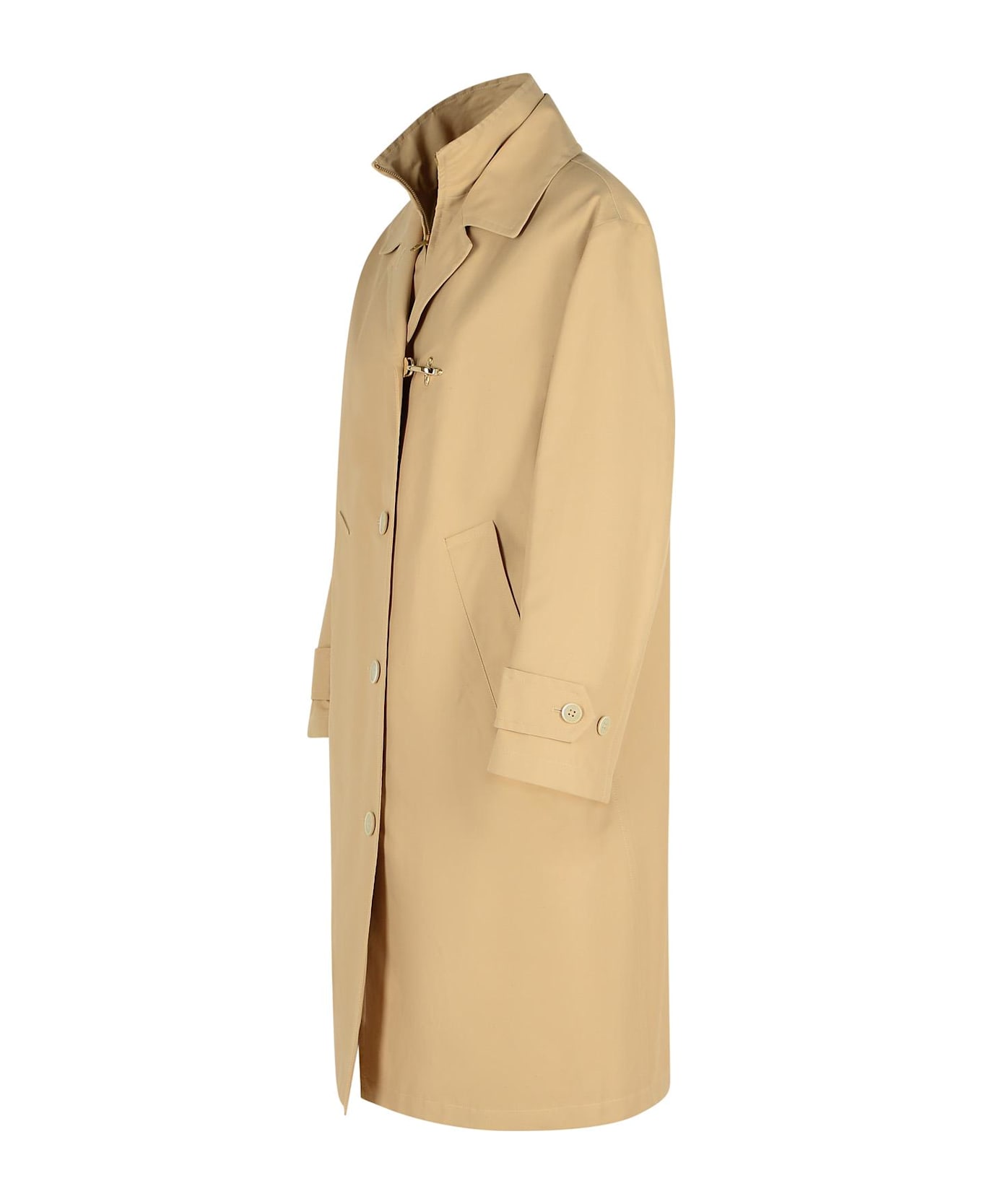 Fay 
morning
 Beige Polyamide Blend Parka - Beige