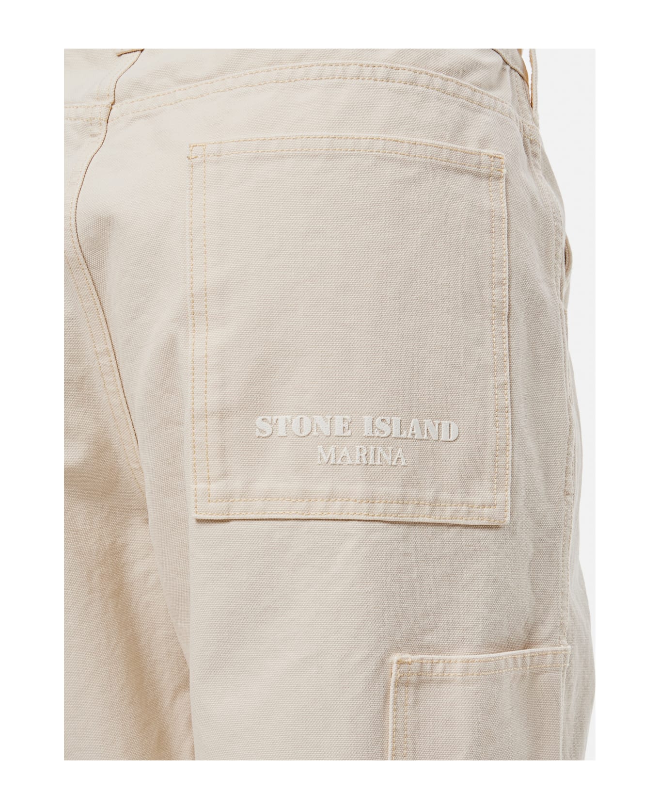 Stone Island Marina Trousers - beige ボトムス