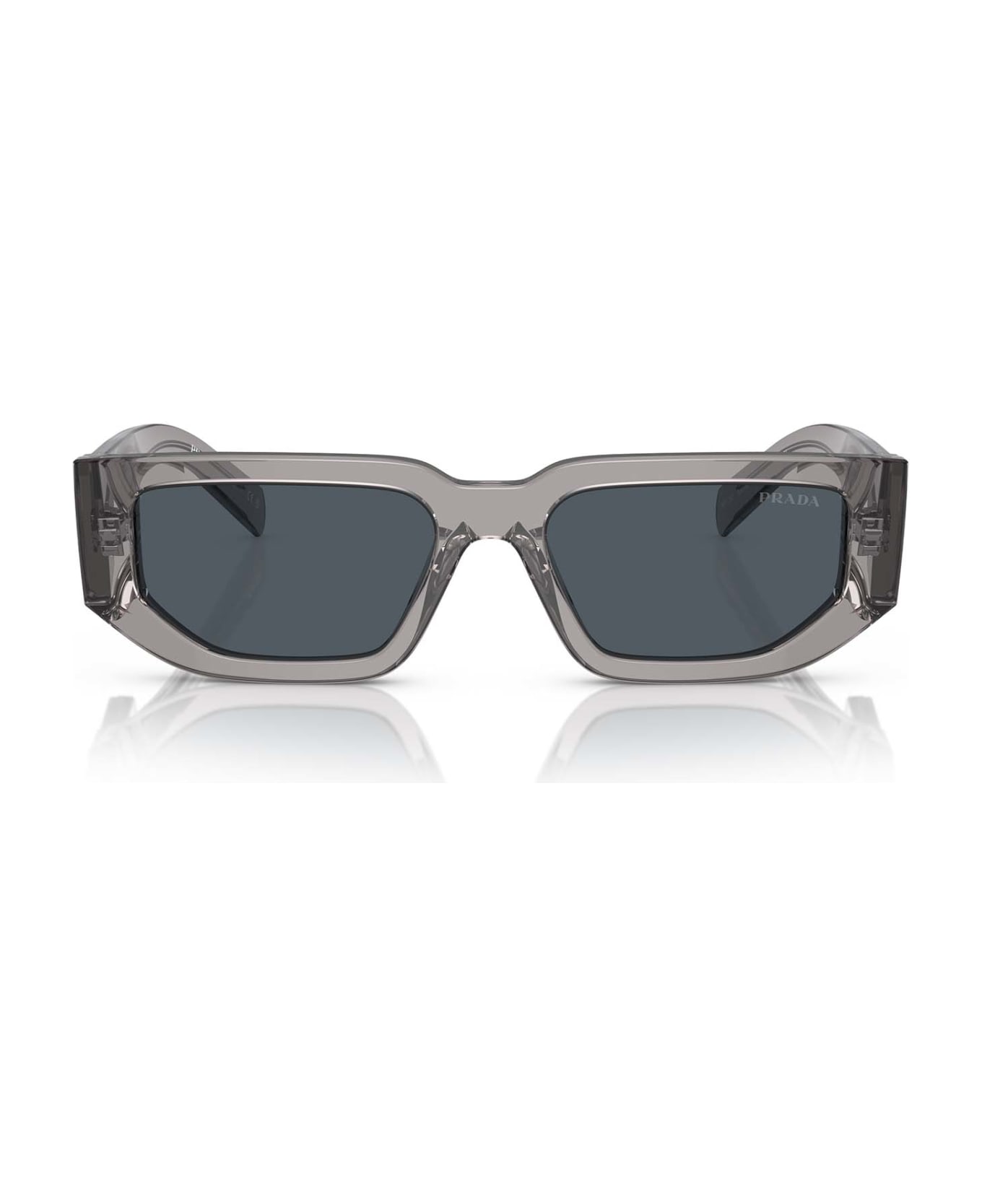 Prada Eyewear Pr 09zs Transparent Asphalt Sunglasses - Transparent Asphalt