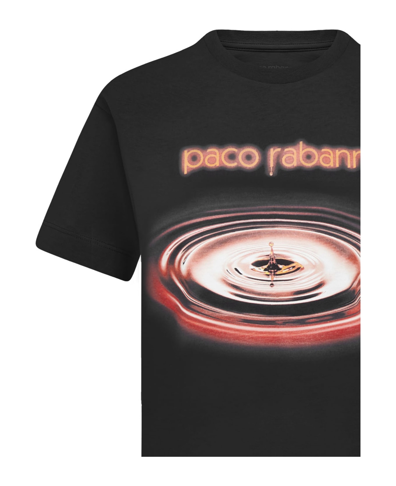 Paco Rabanne Drop T-shirt - Black