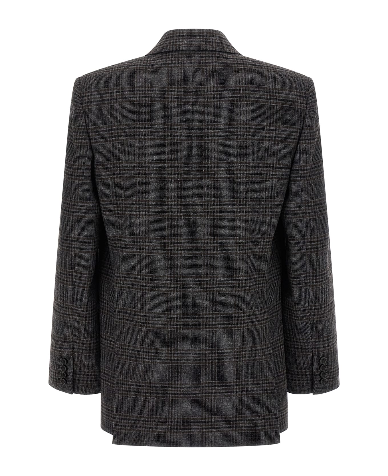 Saint Laurent Double-breasted Blazer - Brown