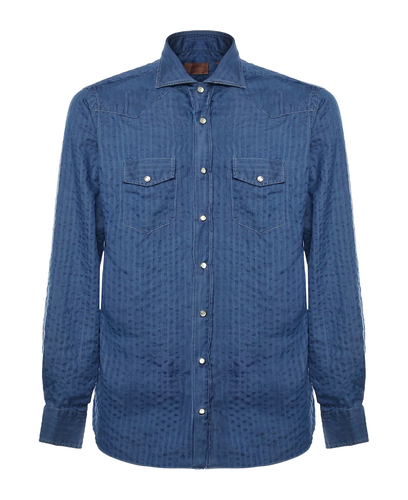 Borriello Napoli Denim Shirt - Blue