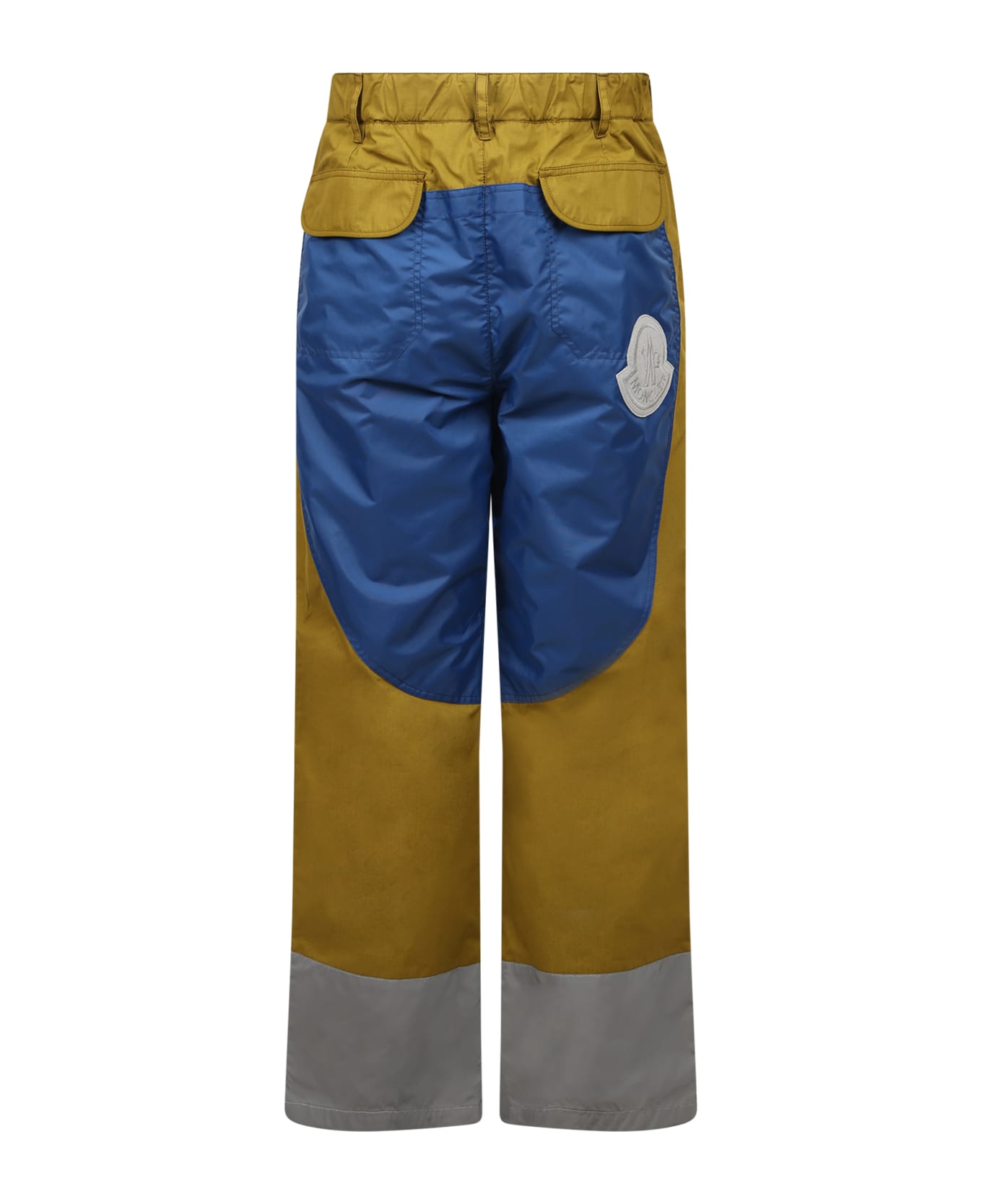 Moncler Genius Color Block Trousers - Blue ボトムス