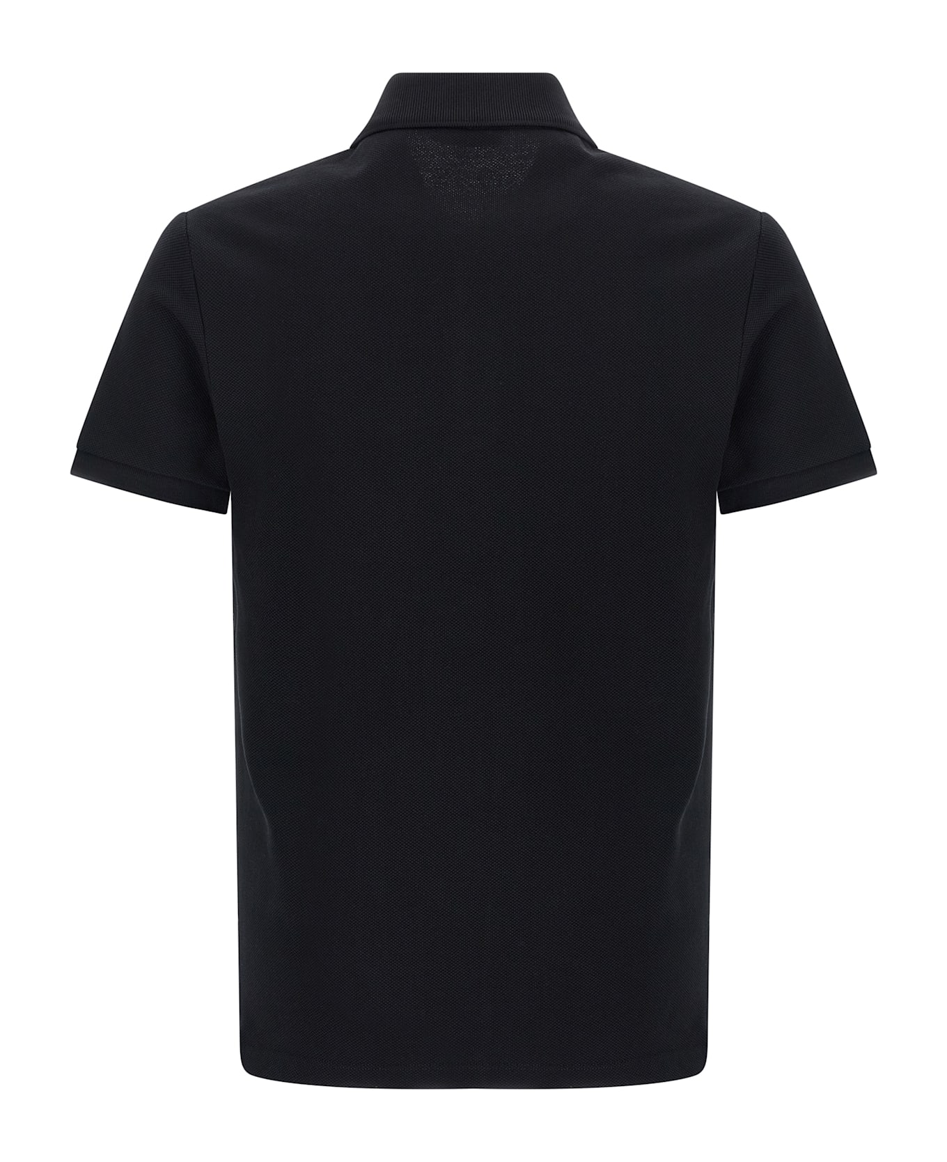 Balmain Embroidery Polo Shirt - White/Black