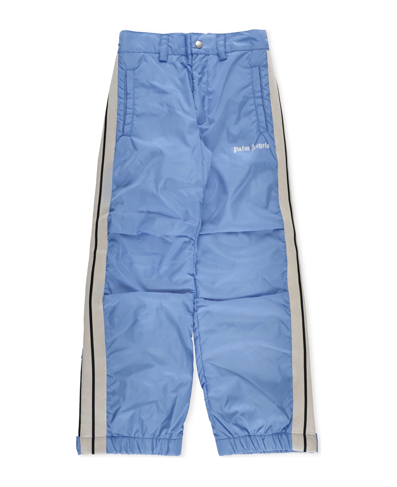 Palm Angels Padded Trousers - Light Blue ボトムス