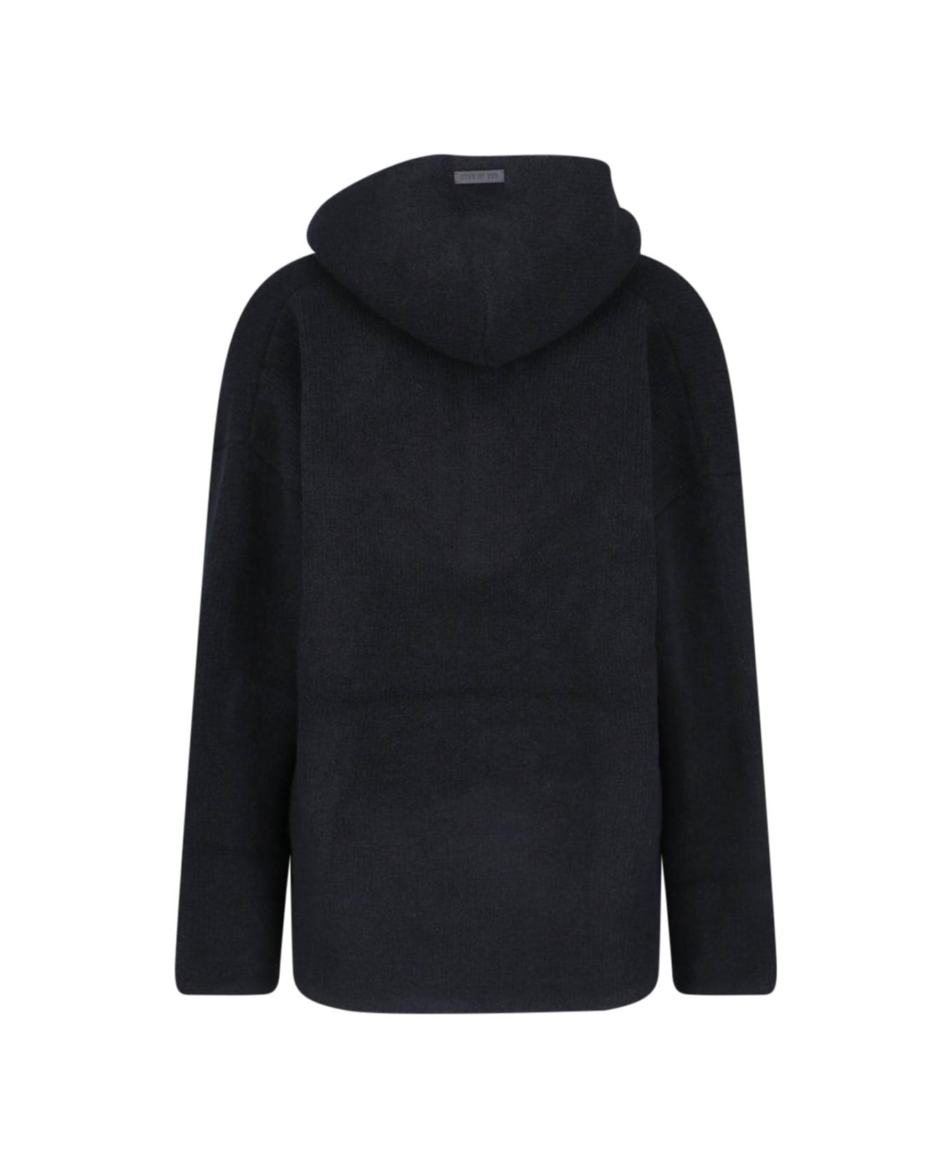 Fear of God 'polo Bouclé Sweatshirt - Black  