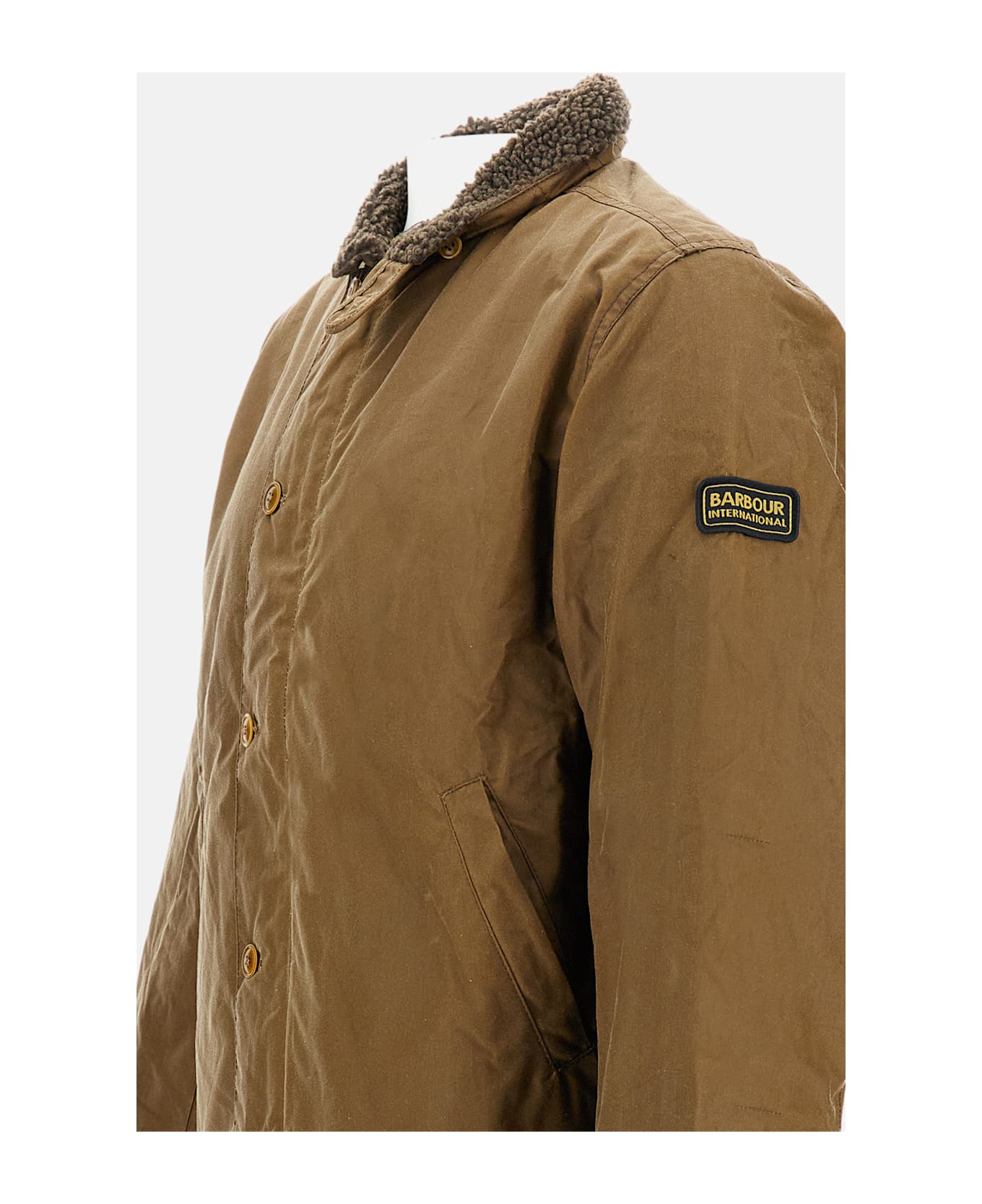 Barbour Mayburn Wax Jacket - Brown