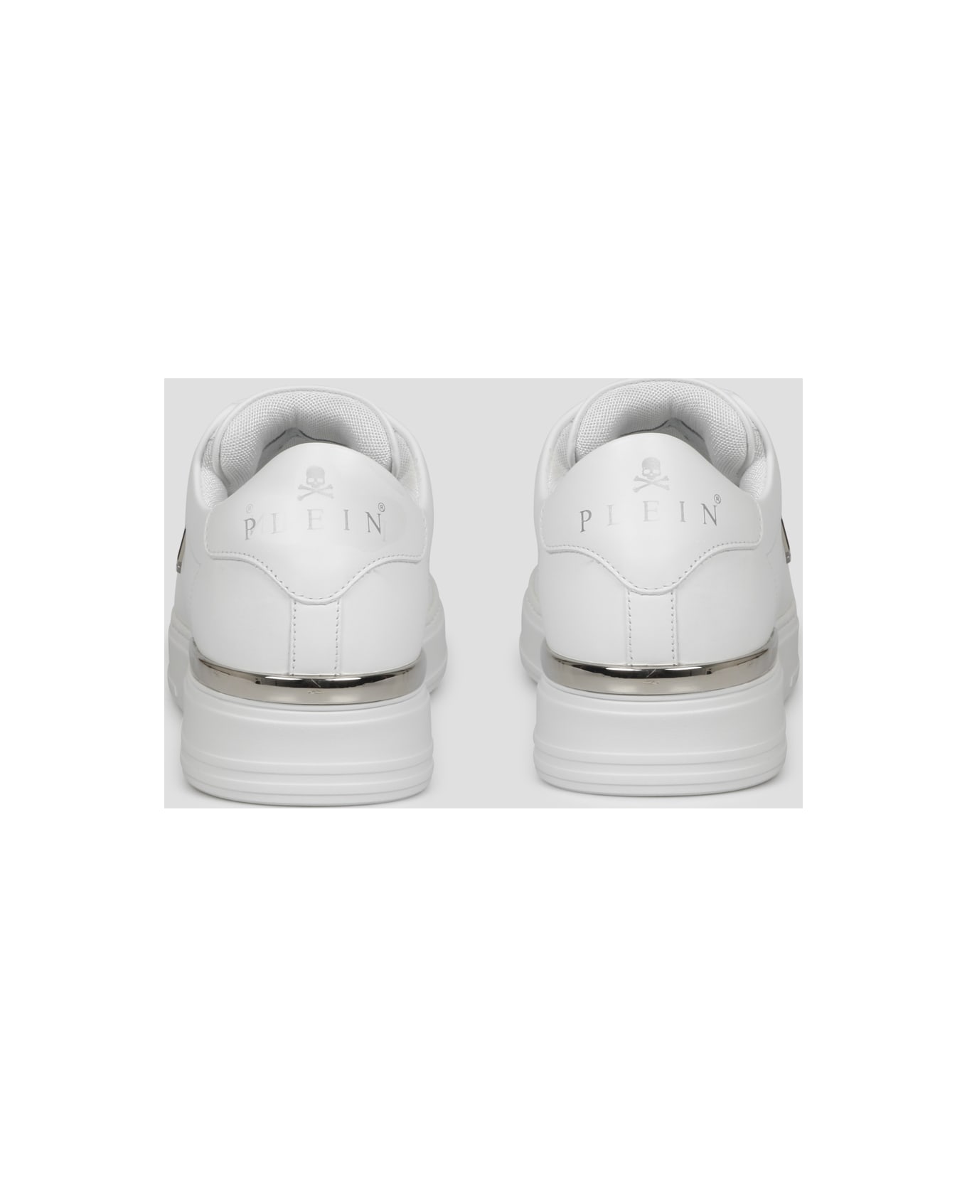 Philipp Plein Hexagon Low Top Sneakers - White