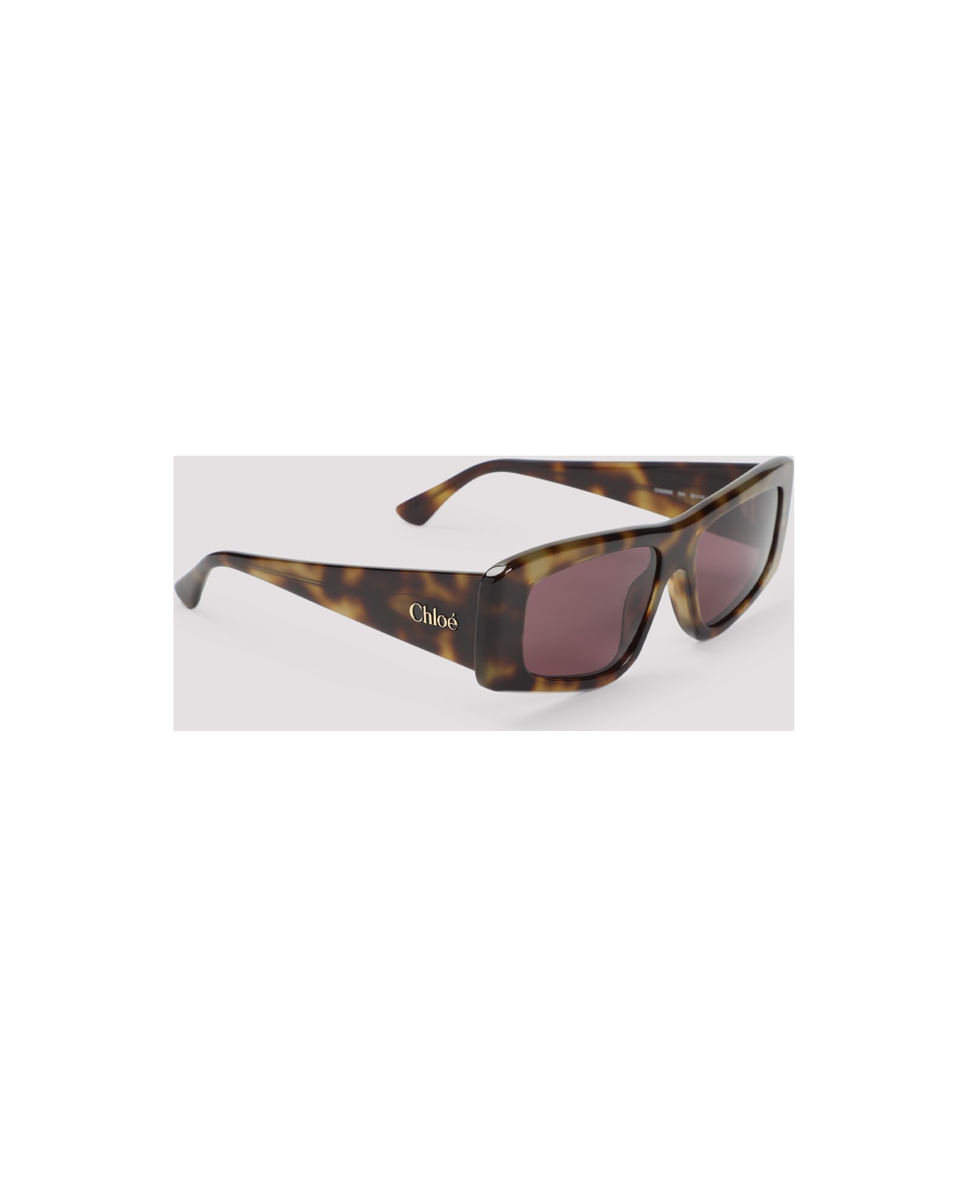 Chloé Eyewear Acetate Sunglasses - Havana Havana Violet