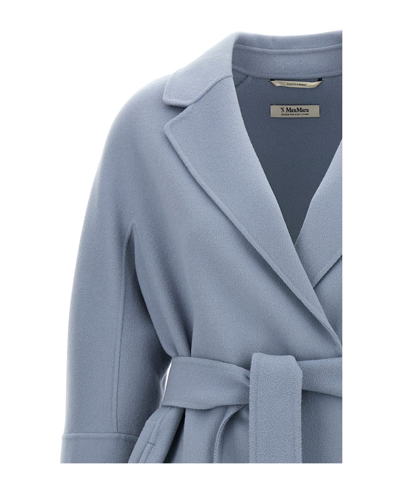 
S Max Mara 
arona
 Coat - Light Blue
