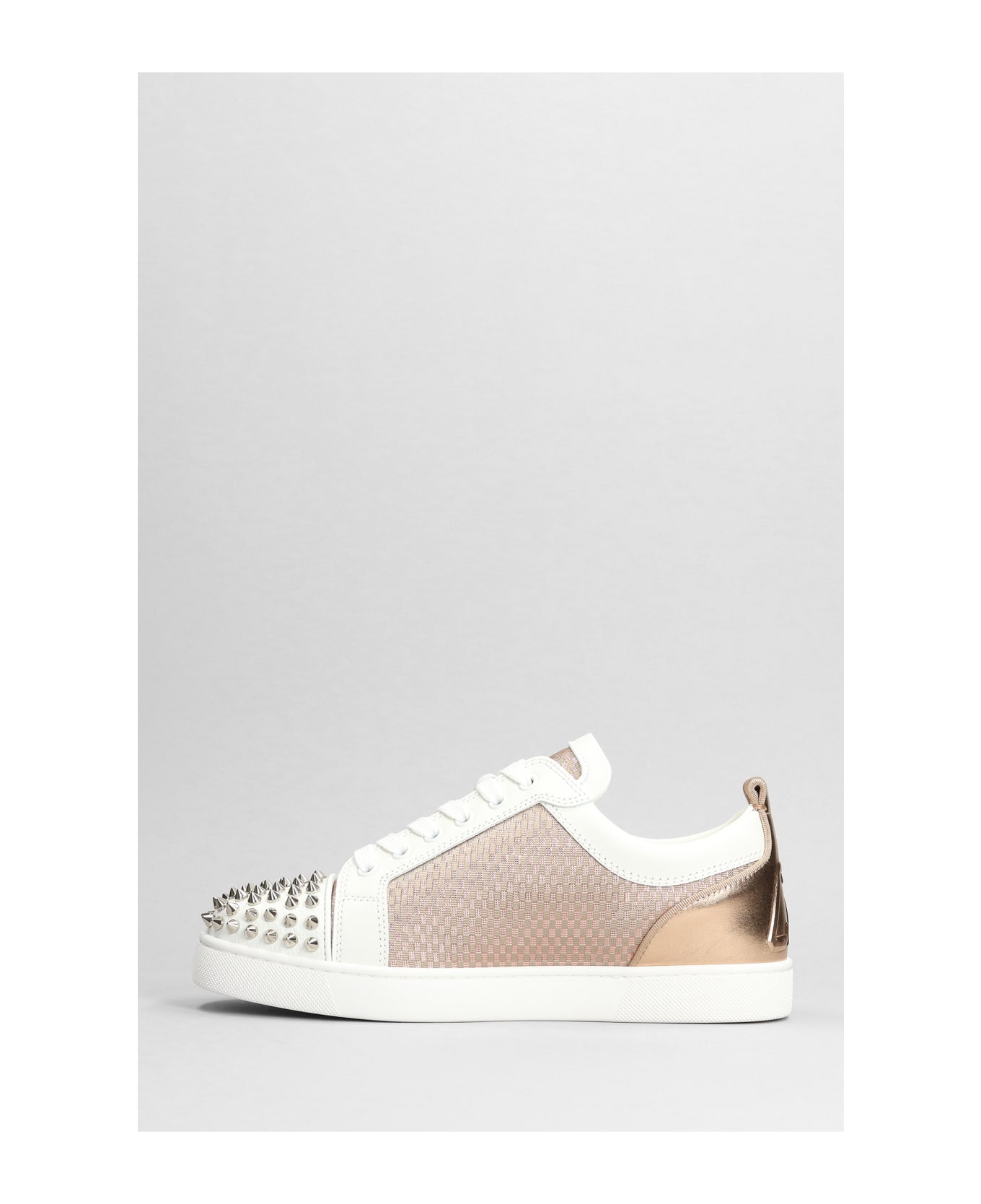 Christian Louboutin Varsijunior Spikes Sneakers - white