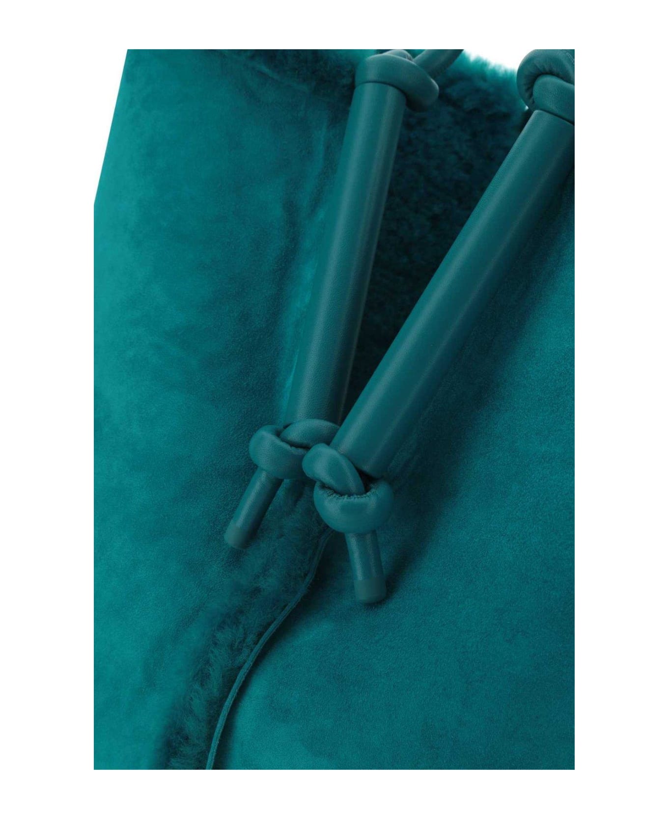 Bottega Veneta Bolster Knot Detailed Tote Bag - BLUE