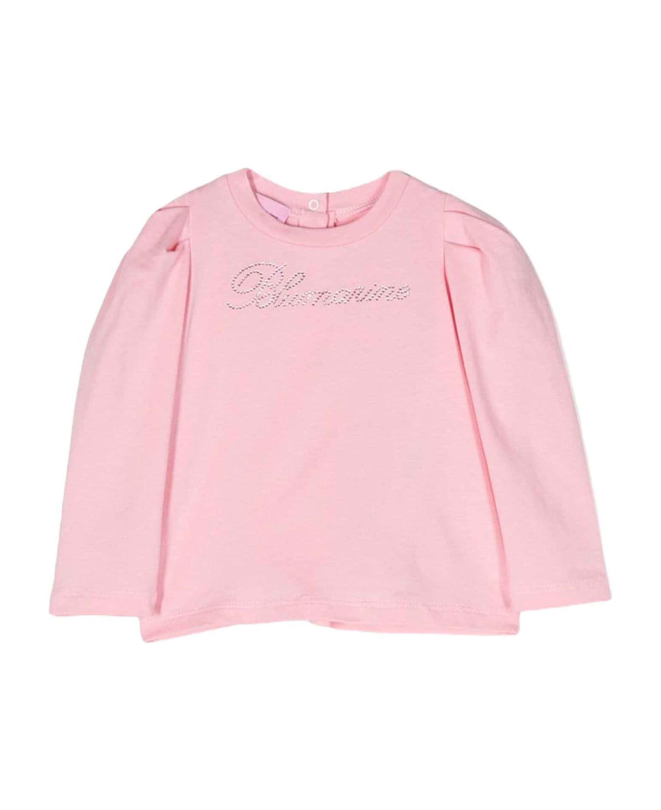Miss Blumarine Pink T-shirt Baby Girl Miss Blumarine - Rosa Tシャツ＆ポロシャツ