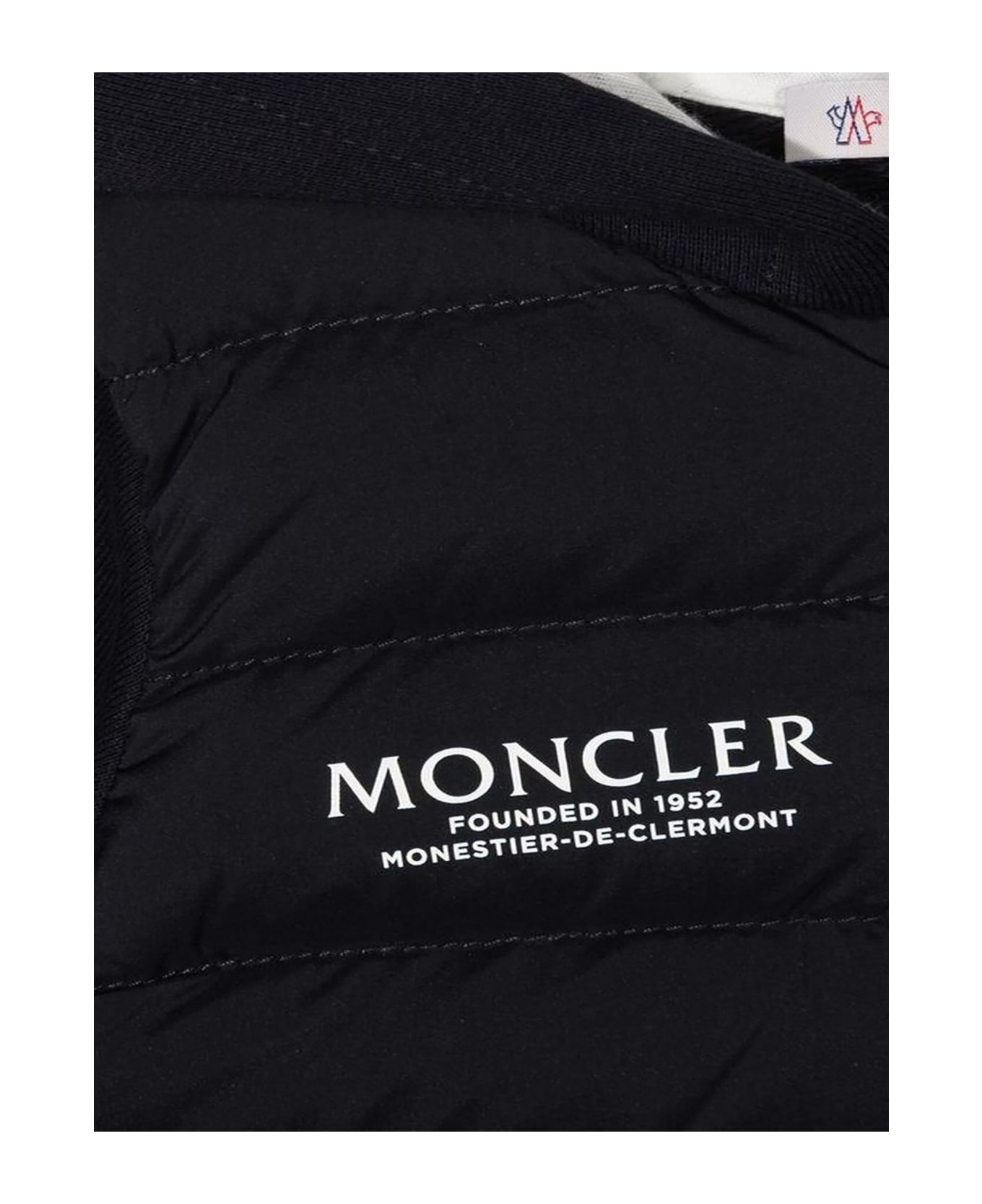 Moncler Blu Cotton Jacket - Blu