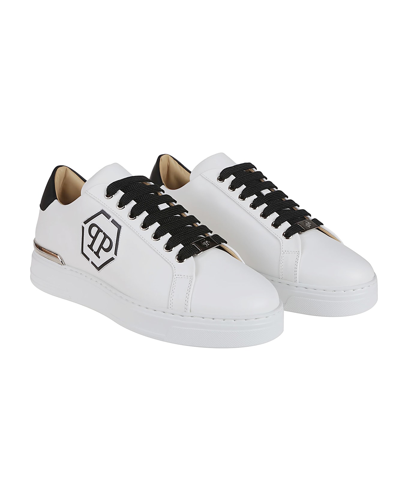 Philipp Plein Hexagon Low-top Sneakers - Black
