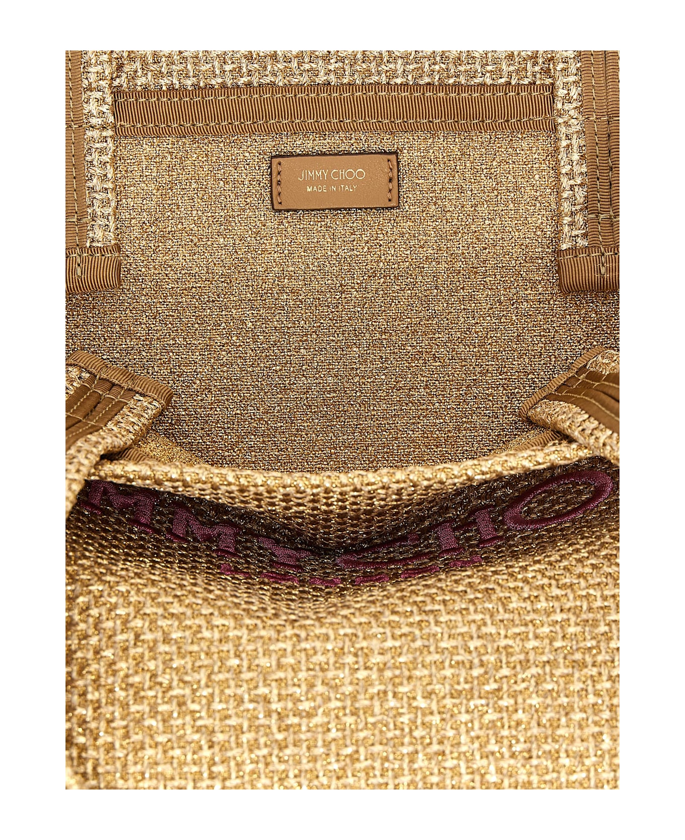 Jimmy Choo 
beach Tote East-west
 Shopping Bag - Gold