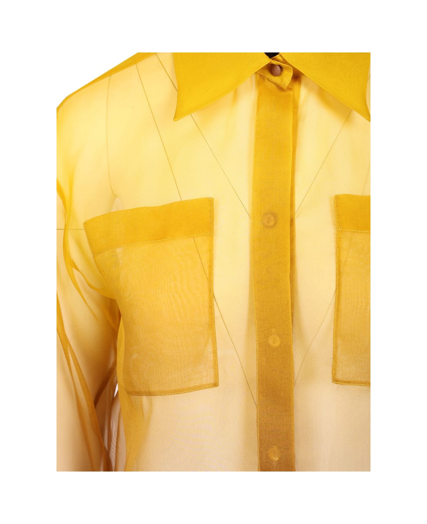 Davina Short Shirt Degrade' Silk Organza - Thumbnail 1