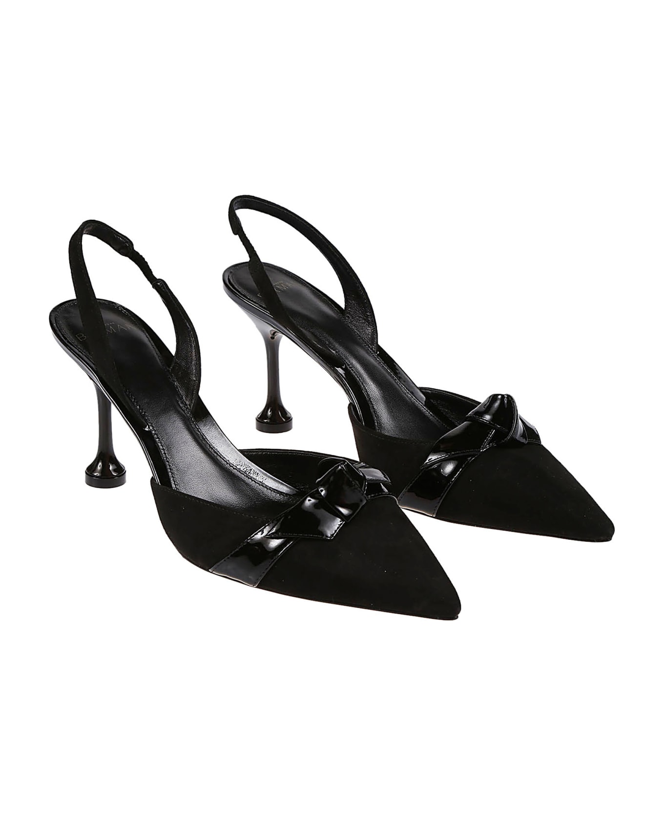 Alexandre Birman Clarita Slingback Sandals - Black