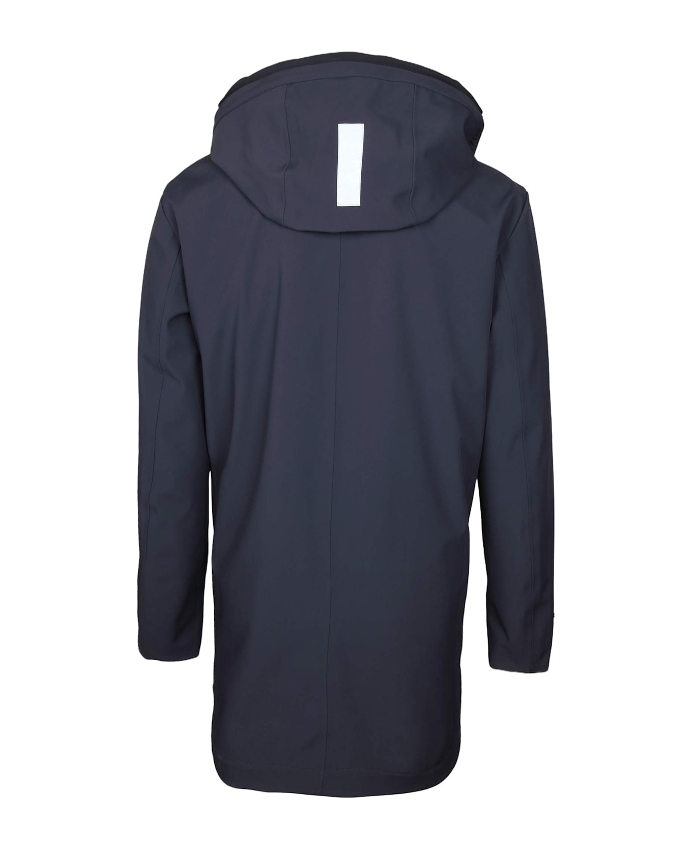 Peuterey Trench Groff Kp Navy Blue Color - Blue