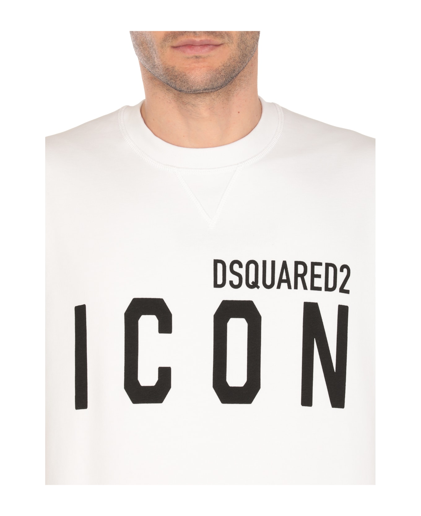Dsquared2 Sweater With Logo - White