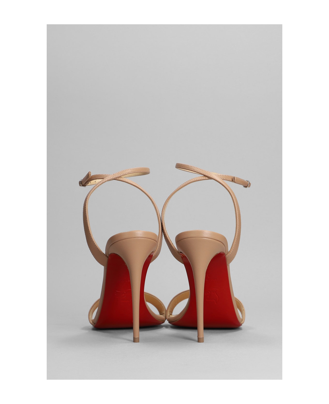 Christian Louboutin Loubigirl Heeled Sandals - NUDE