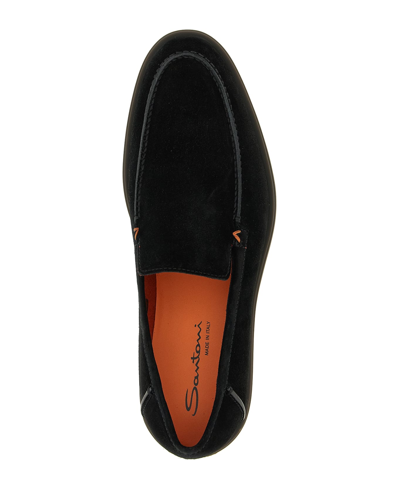 Santoni 
drain
 Loafers - Black  