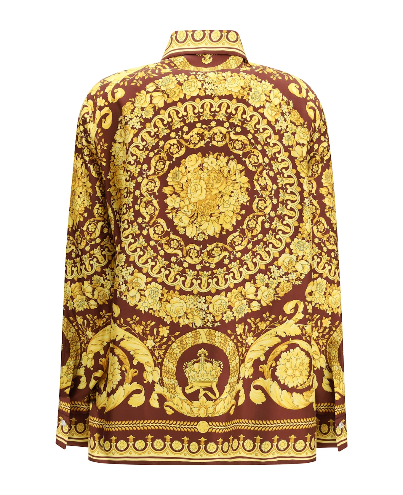 Versace Printed Silk Shirt