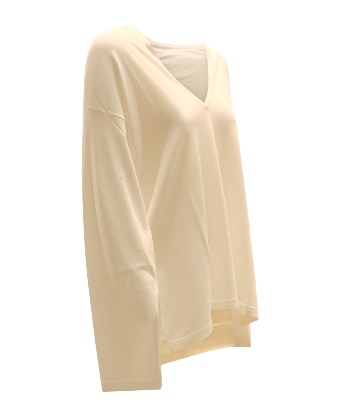 Parosh Viscose Roux24 Sweater - WHITE