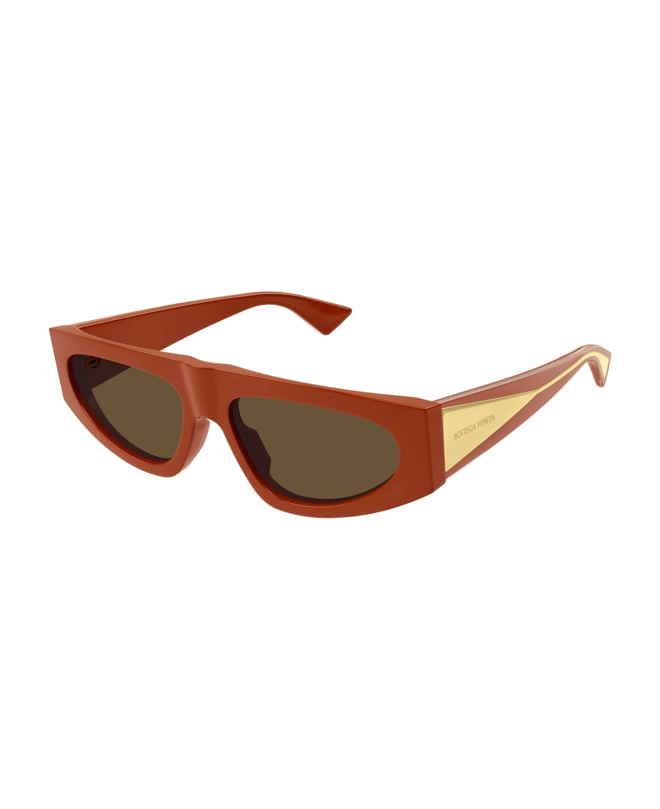 Bottega Veneta Eyewear Bv1277s-004 - Orange Sunglasses - orange