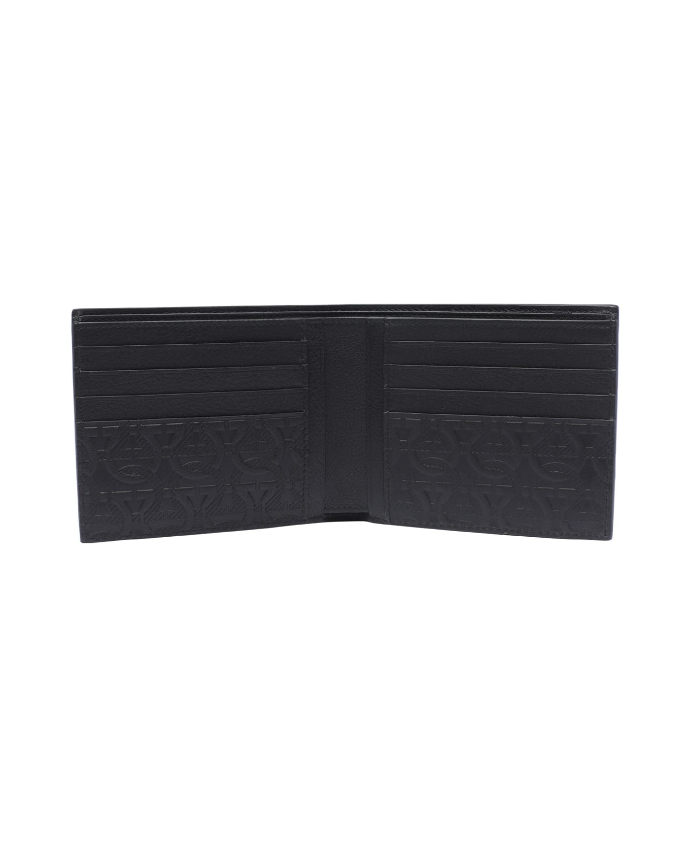 Ferragamo Gancini Wallet - Black 財布