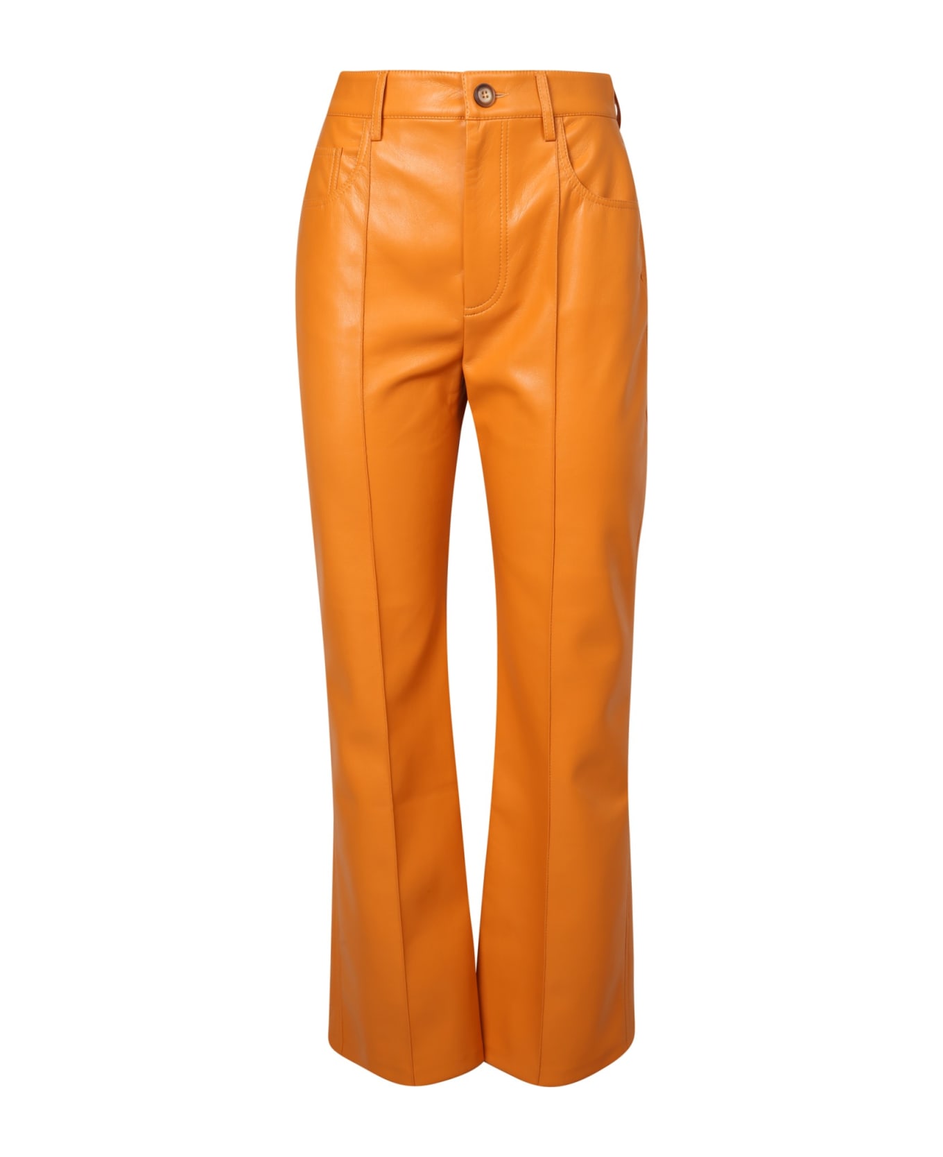 Nanushka Flared Trousers - Orange
