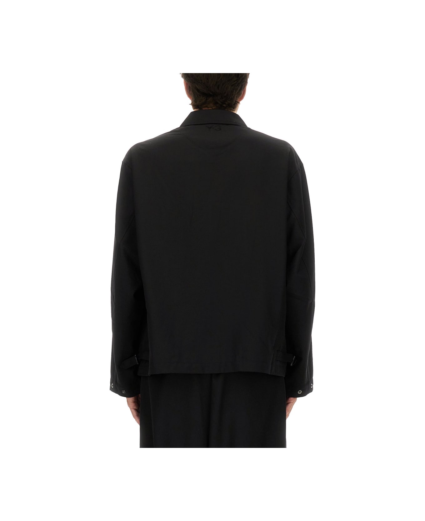 Y-3 Refined Wool Jacket - BLACK
