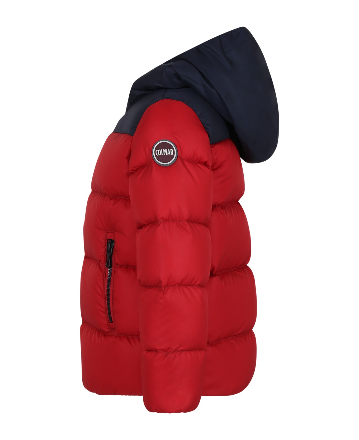 Colmar Red Down Jacket For Boy - Red