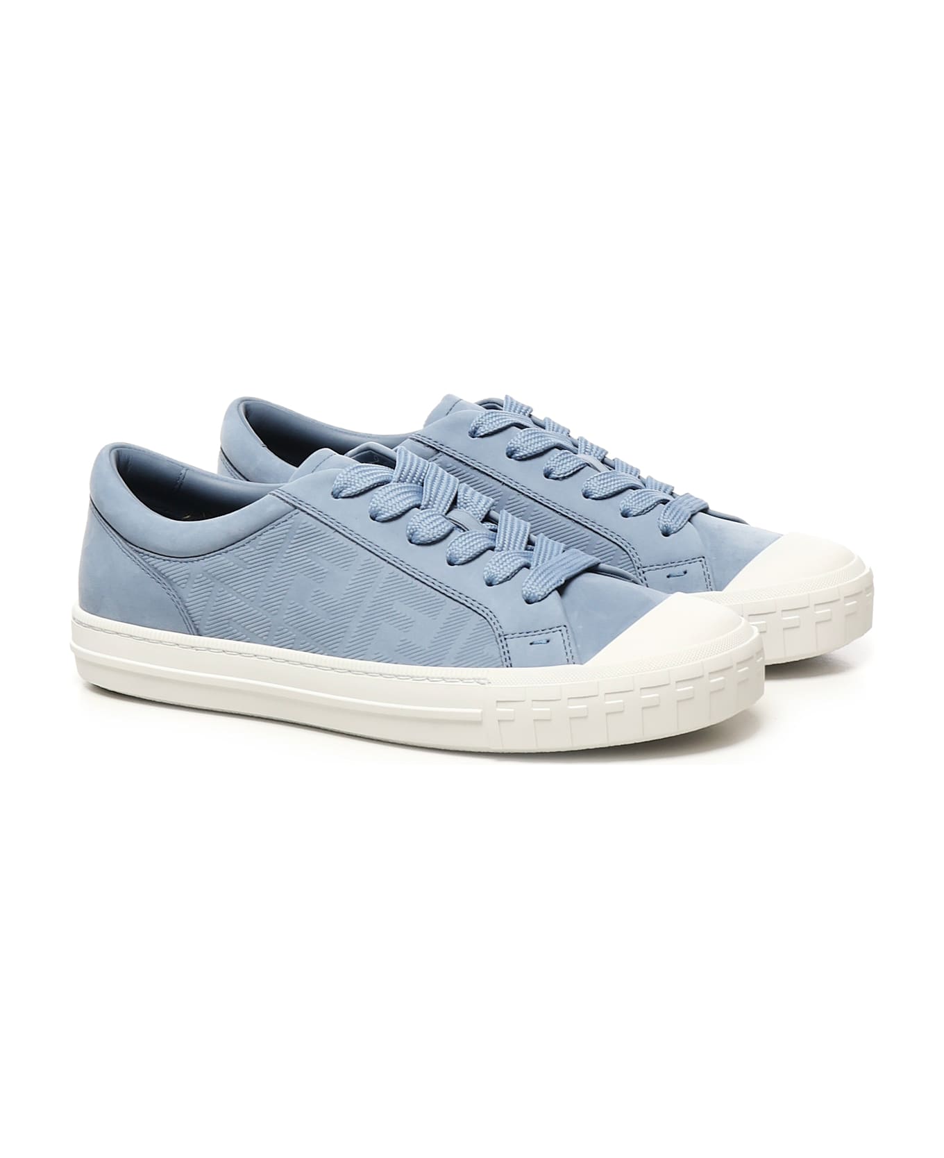 Fendi Low-top Sneakers Domino - Blue