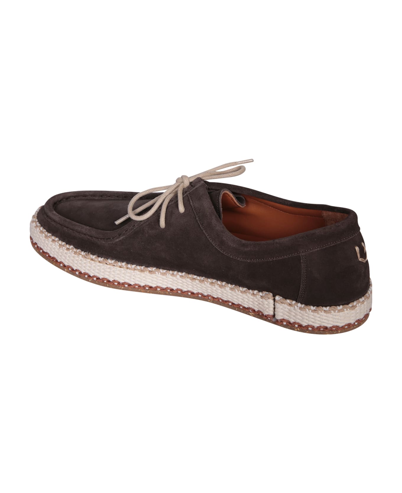 Canali Suede Brown Sneakers - Brown