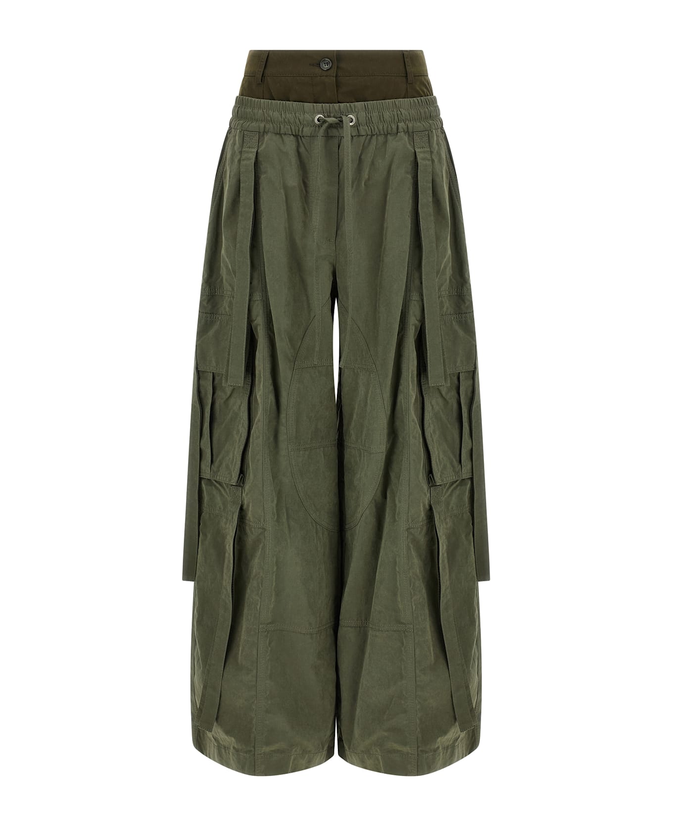Dolce 
Gabbana Double Layer Cargo Pants - Green